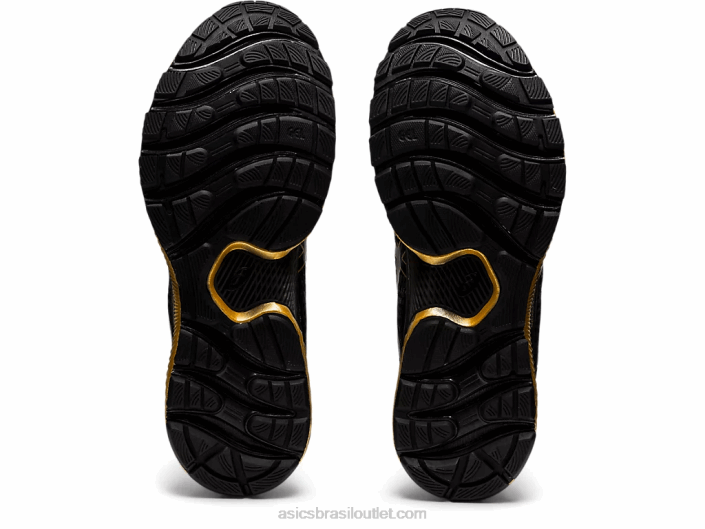 gel-saiun 462T1739 preto/ouro puro Asics
