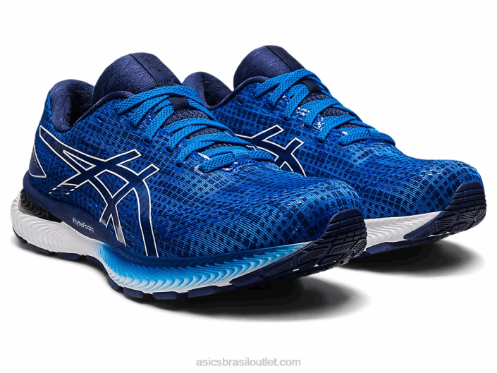 gel-saiun 462T496 azul elétrico/branco Asics