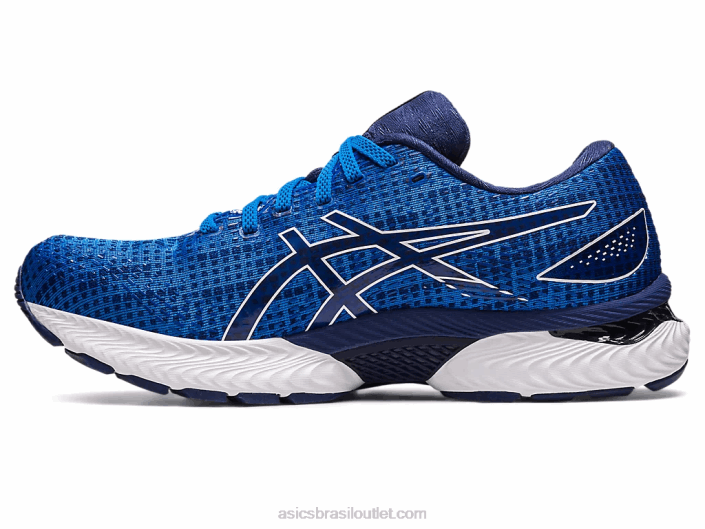 gel-saiun 462T496 azul elétrico/branco Asics