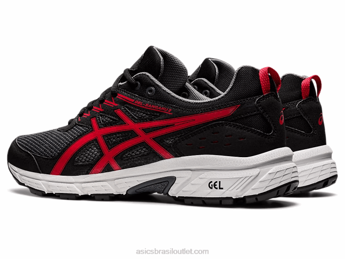 gel-sangaku 2 462T592 metrópole/vermelho elétrico Asics