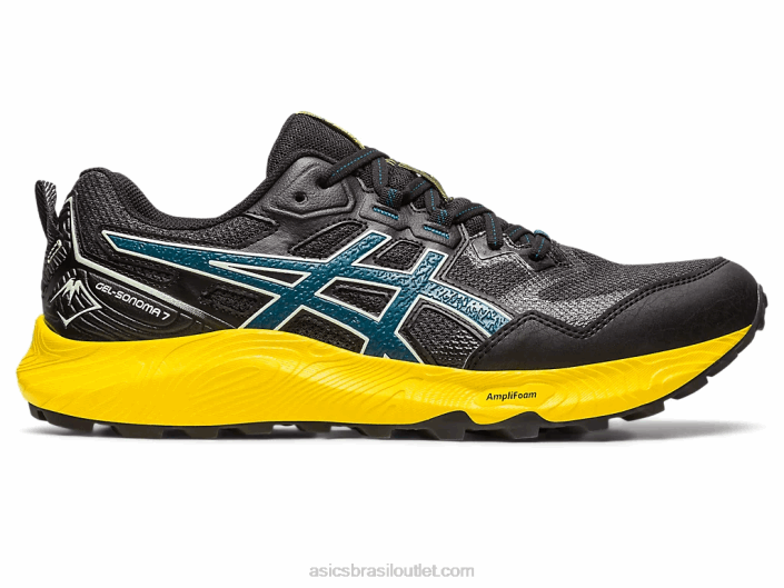 gel-sonoma 7 462T254 cinza grafite/tinta azul-petróleo Asics