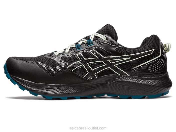 gel-sonoma 7 gtx 462T244 preto/tinta azul-petróleo Asics