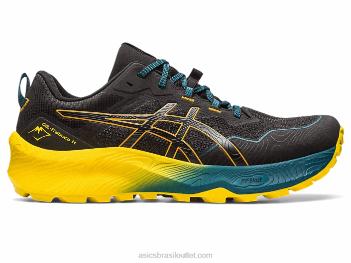 gel-trabuco 11 462T236 preto/tempestade de areia Asics