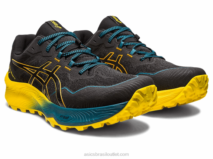 gel-trabuco 11 462T236 preto/tempestade de areia Asics
