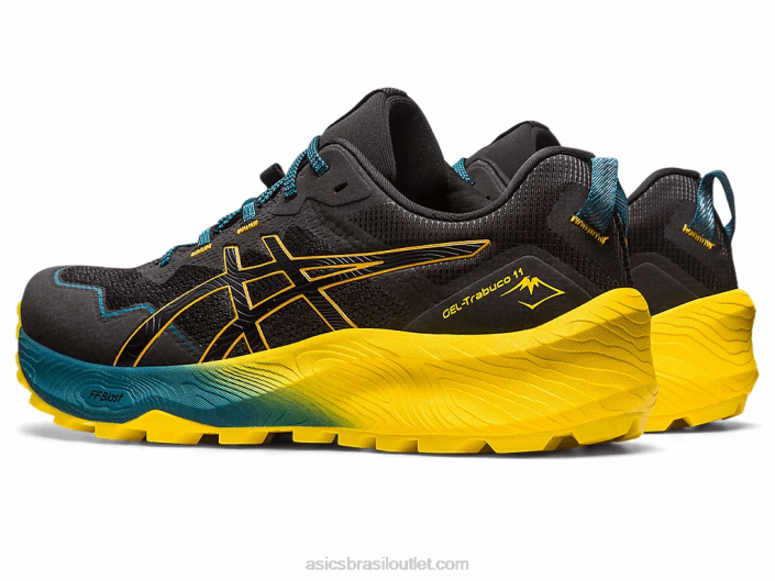 gel-trabuco 11 462T236 preto/tempestade de areia Asics