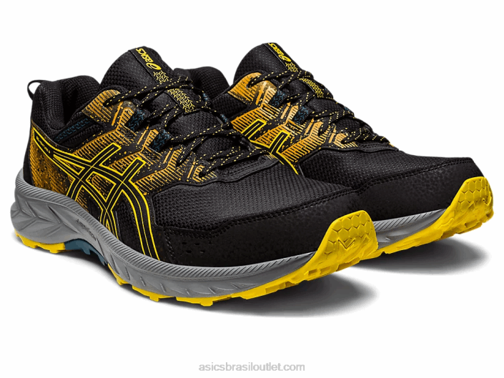 gel-venture 9 462T103 preto/amarelo dourado Asics