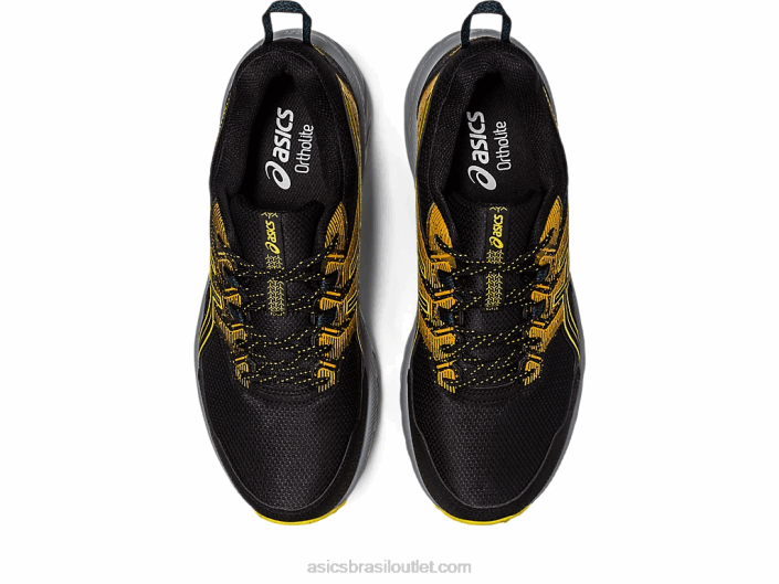gel-venture 9 462T103 preto/amarelo dourado Asics