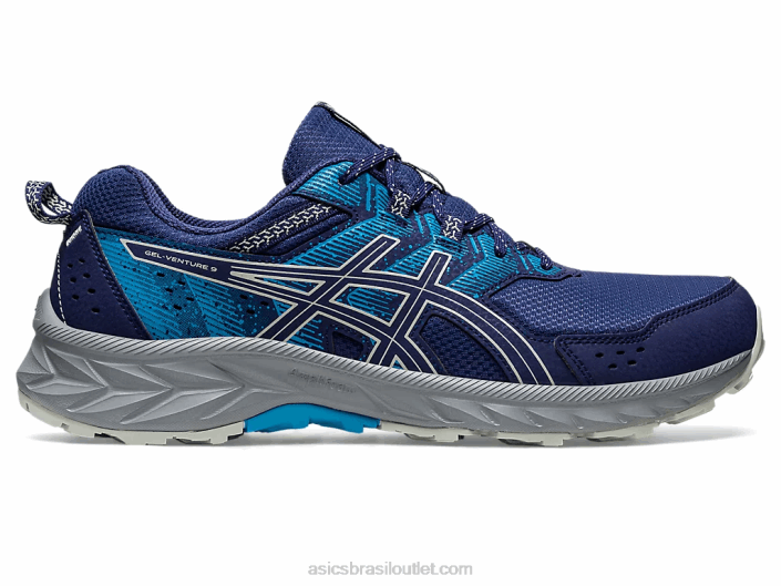 gel-venture 9 462T108 azul índigo/sálvia clara Asics