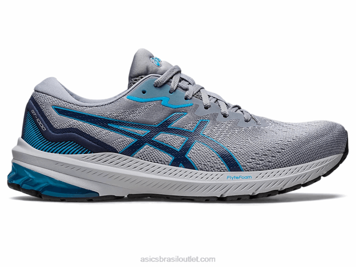 gt-1000 11 462T101 Piemonte cinza/azul índigo Asics