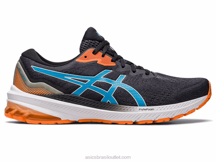 gt-1000 11 462T438 preto/azul ilha Asics