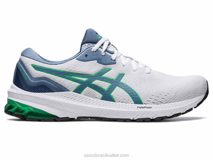 gt-1000 11 462T606 branco/azul aço Asics