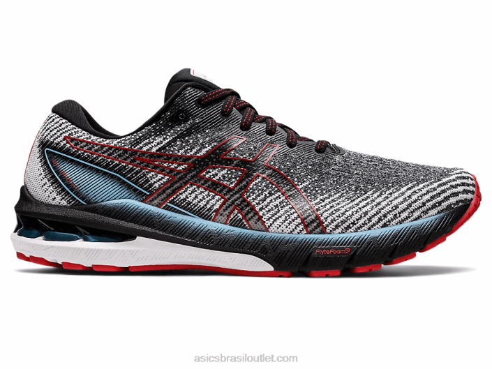 gt-2000 10 462T1858 preto/vermelho rápido Asics