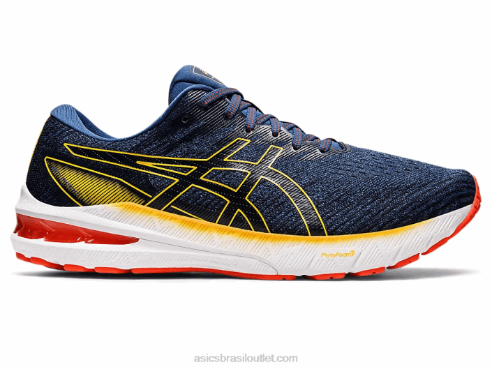 gt-2000 10 462T602 azul meia-noite/cítrico Asics
