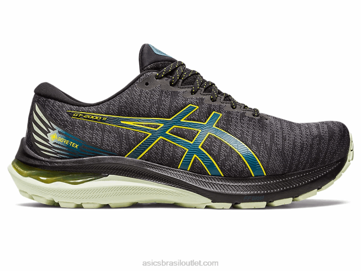 gt-2000 11 gtx 462T691 preto/tinta azul-petróleo Asics