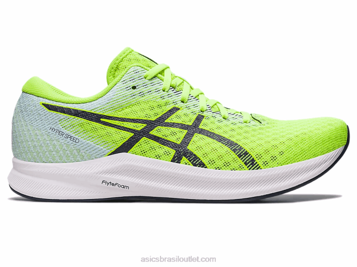 hipervelocidade 2 462T488 perigo verde/meia-noite Asics