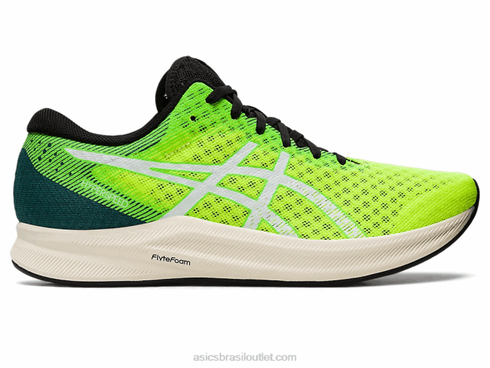 hipervelocidade 2 462T695 segurança amarelo/branco Asics