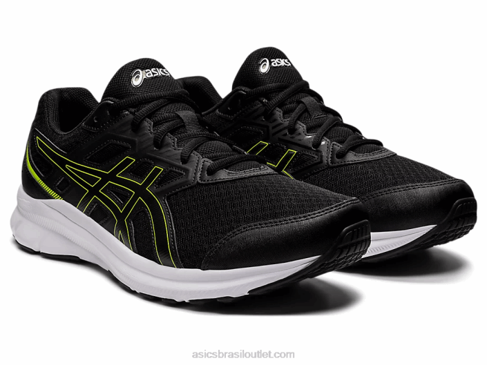 jolt 3 extra largo 462T1538 preto/verde perigoso Asics