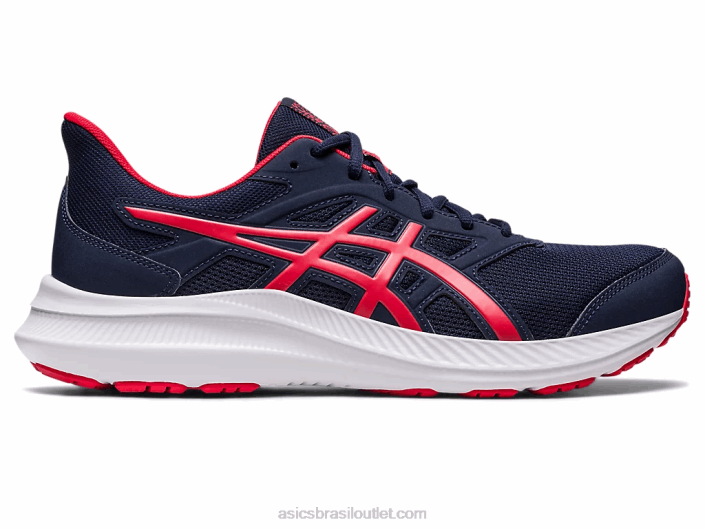 jolt 4 extra largo 462T455 meia-noite/vermelho elétrico Asics