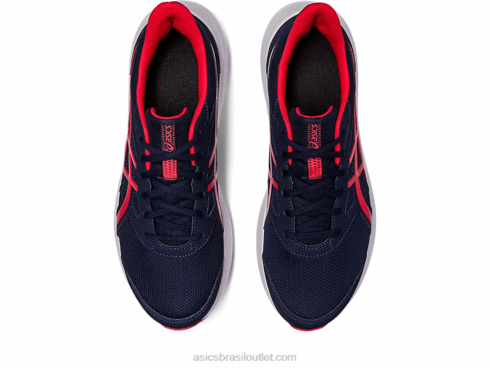 jolt 4 extra largo 462T455 meia-noite/vermelho elétrico Asics
