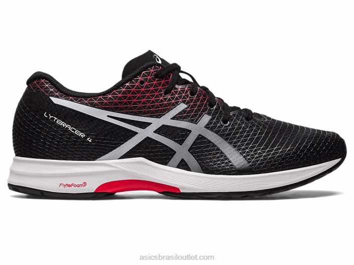 lyteracer 4 462T106 preto/vermelho clássico Asics