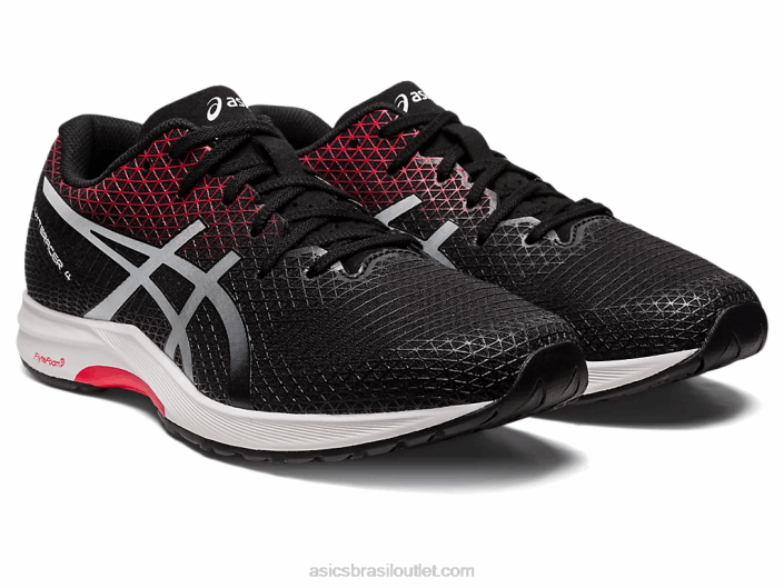 lyteracer 4 462T106 preto/vermelho clássico Asics