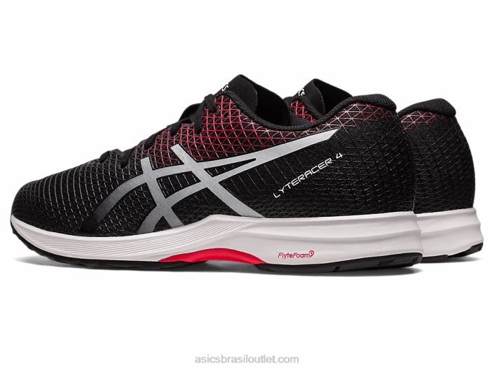 lyteracer 4 462T106 preto/vermelho clássico Asics