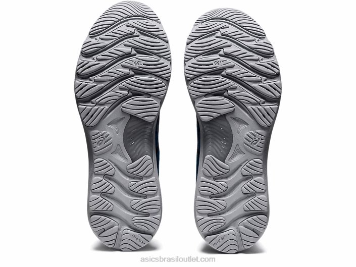 malha gel nimbus 23 462T1895 renascido azul/preto Asics