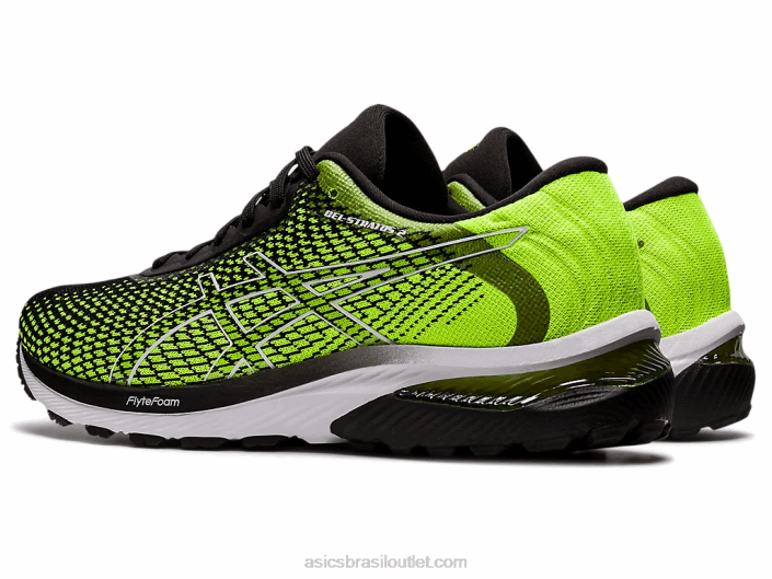 malha gel stratus 2 462T686 segurança amarelo/preto Asics