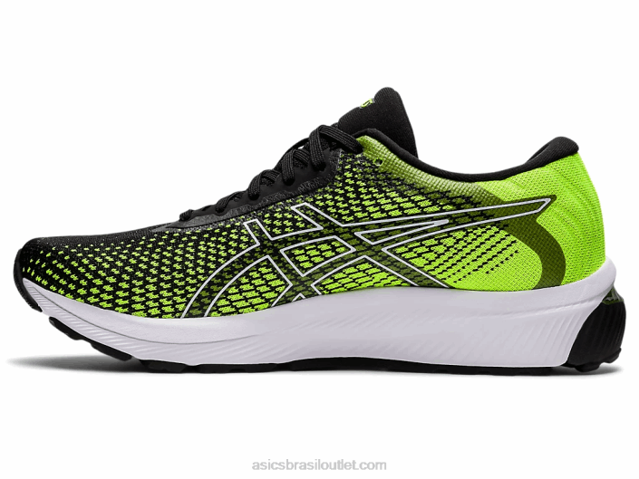 malha gel stratus 2 462T686 segurança amarelo/preto Asics