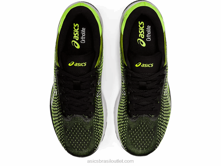 malha gel stratus 2 462T686 segurança amarelo/preto Asics