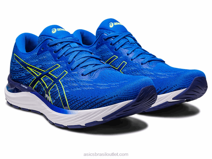 malha gel stratus 3 462T248 azul elétrico/amarelo de segurança Asics