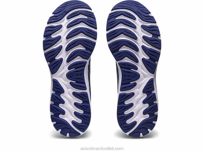 malha gel stratus 3 462T248 azul elétrico/amarelo de segurança Asics