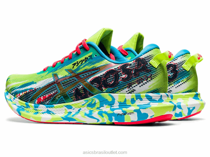 noosa tri 13 462T1908 perigo verde/água digital Asics