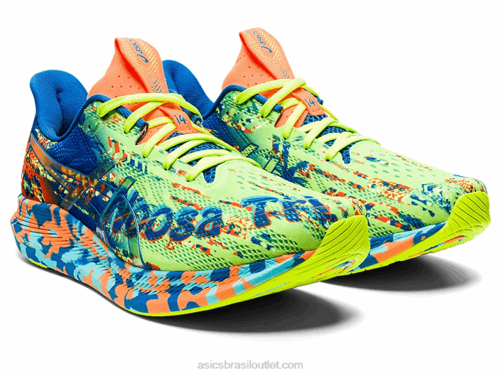 noosa tri 14 462T1046 perigo verde/lake drive Asics