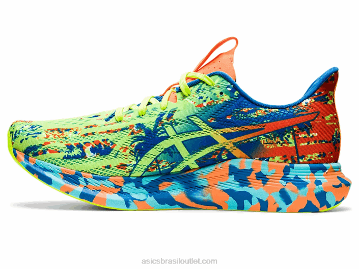 noosa tri 14 462T1046 perigo verde/lake drive Asics