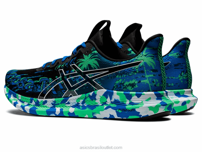 noosa tri 14 462T1153 Preto branco Asics