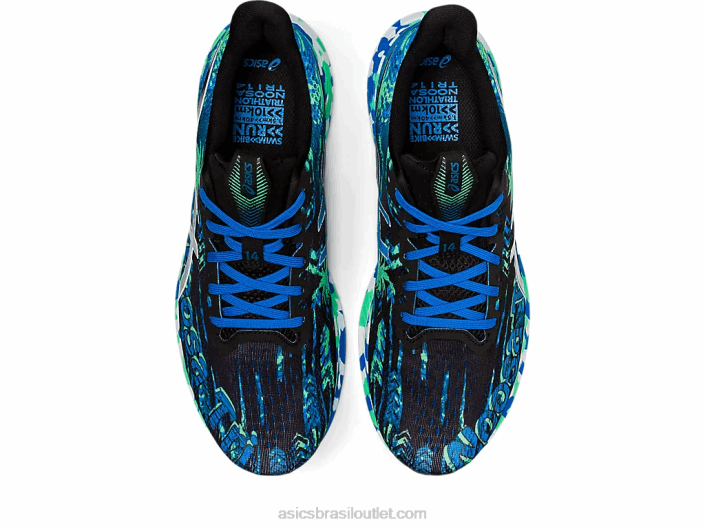 noosa tri 14 462T1153 Preto branco Asics