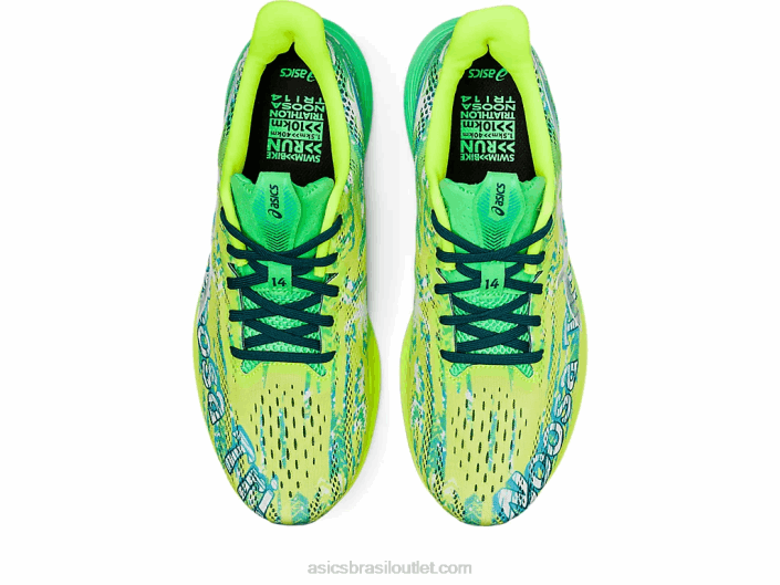 noosa tri 14 462T1154 segurança amarelo/branco Asics