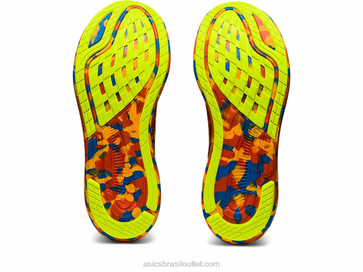 noosa tri 14 462T1155 tomate cereja/amarelo de segurança Asics