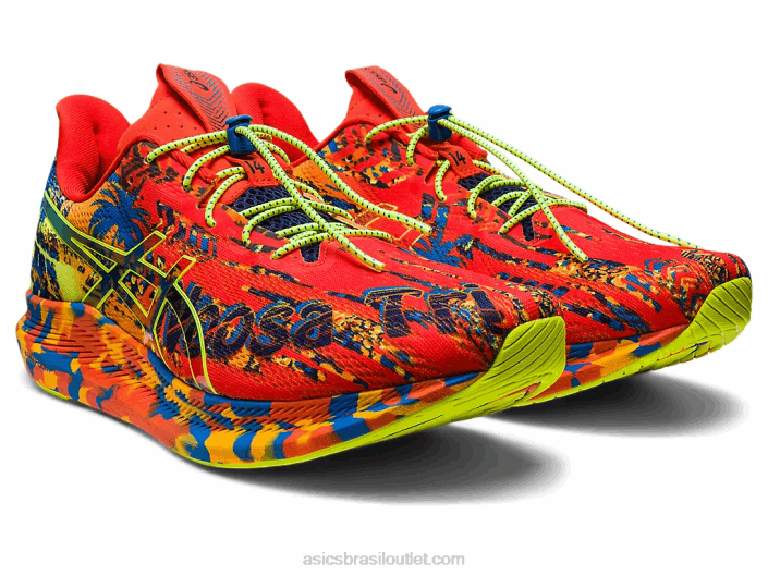 noosa tri 14 462T1155 tomate cereja/amarelo de segurança Asics