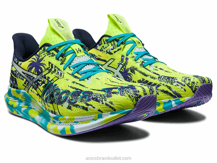 noosa tri 14 462T346 raspas de limão/céu Asics