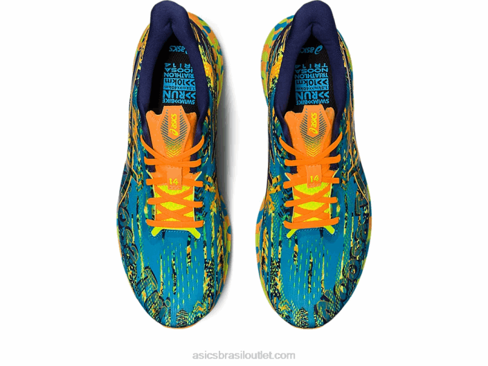 noosa tri 14 462T370 ilha azul/azul índigo Asics