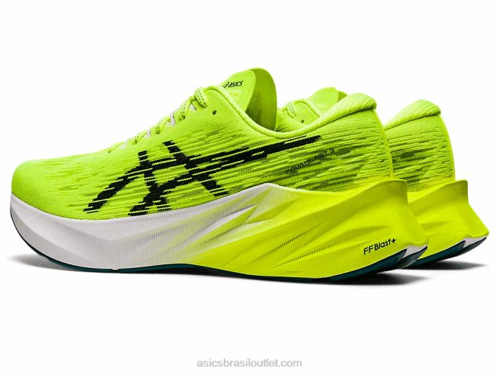 nova explosão 3 462T1007 segurança amarelo/preto Asics
