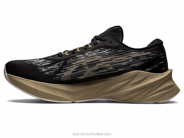 nova explosão 3 462T1010 preto/vison Asics
