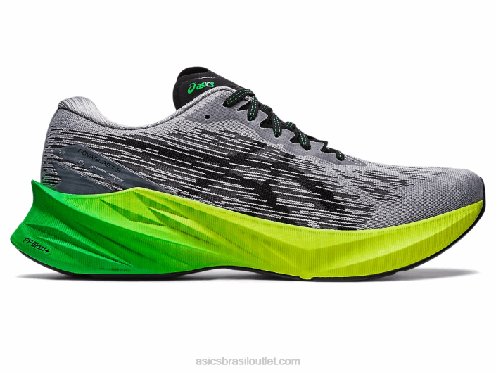 nova explosão 3 462T344 folha de rocha/preto Asics
