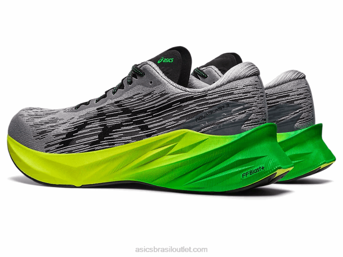 nova explosão 3 462T344 folha de rocha/preto Asics
