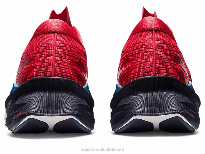 nova explosão 3 462T396 vermelho elétrico/meia-noite Asics