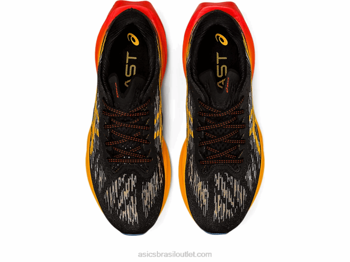 nova explosão 3 462T939 preto/âmbar Asics