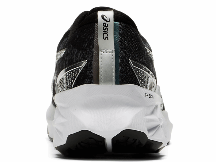 novablast 2 platina 462T1245 cinza transportadora/prata pura Asics