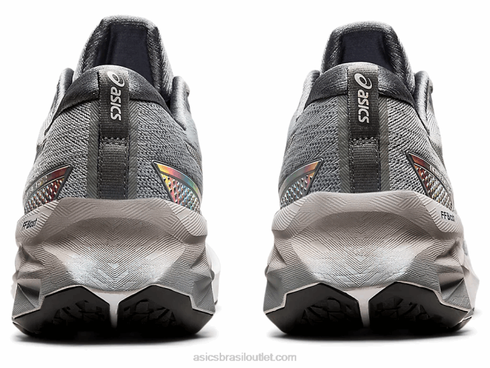 novablast 2 platina 462T1839 piemonte cinza/branco Asics
